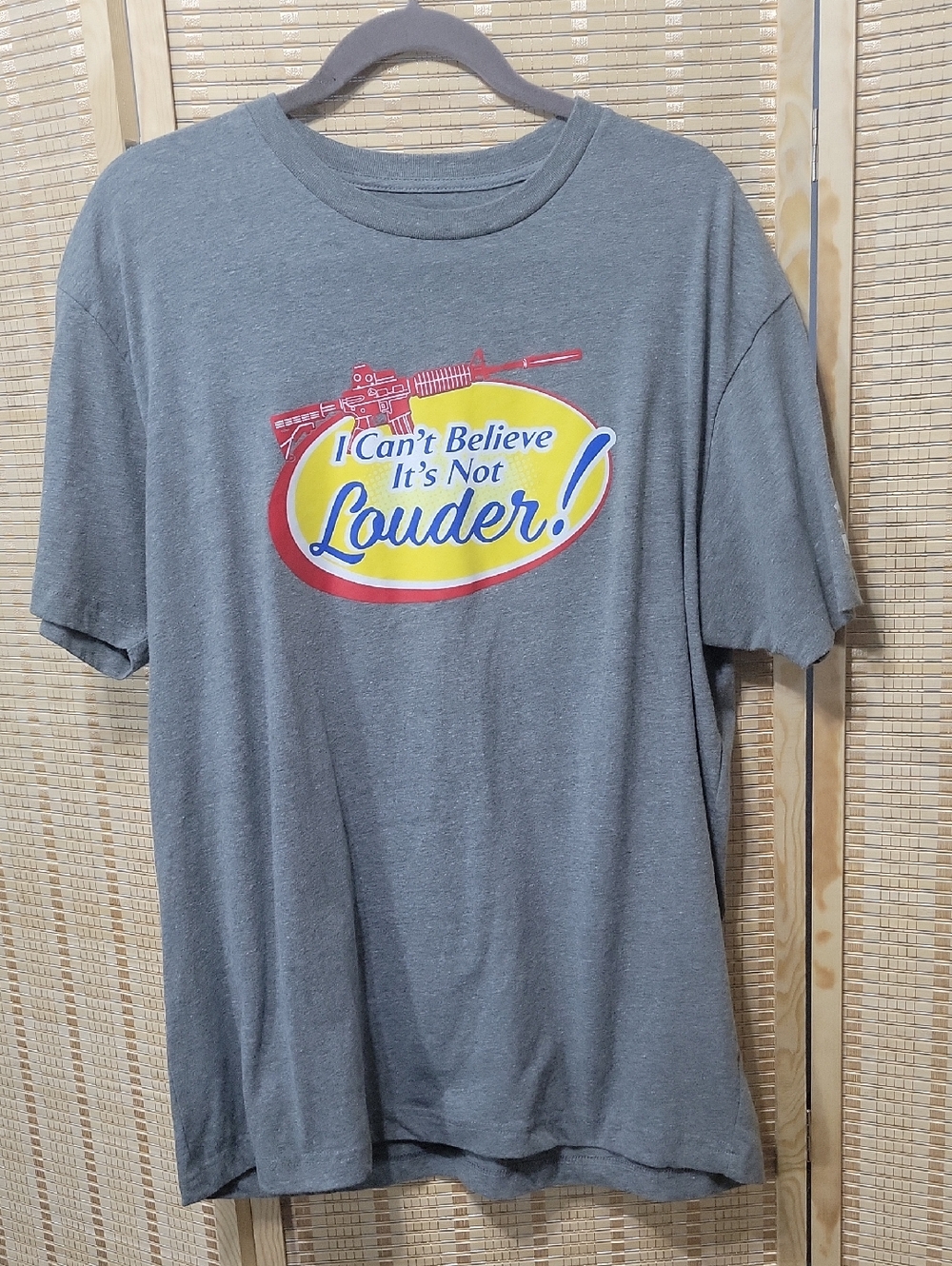 Grunt Style I Can't Believe It's Not Louder Graphic Tee - Size XL